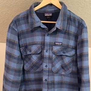 Patagonia insulated fjord flannel jacket XL